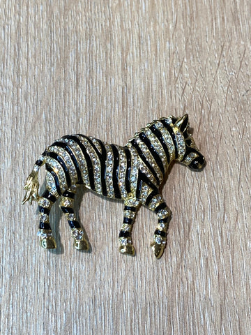 Broche zebra