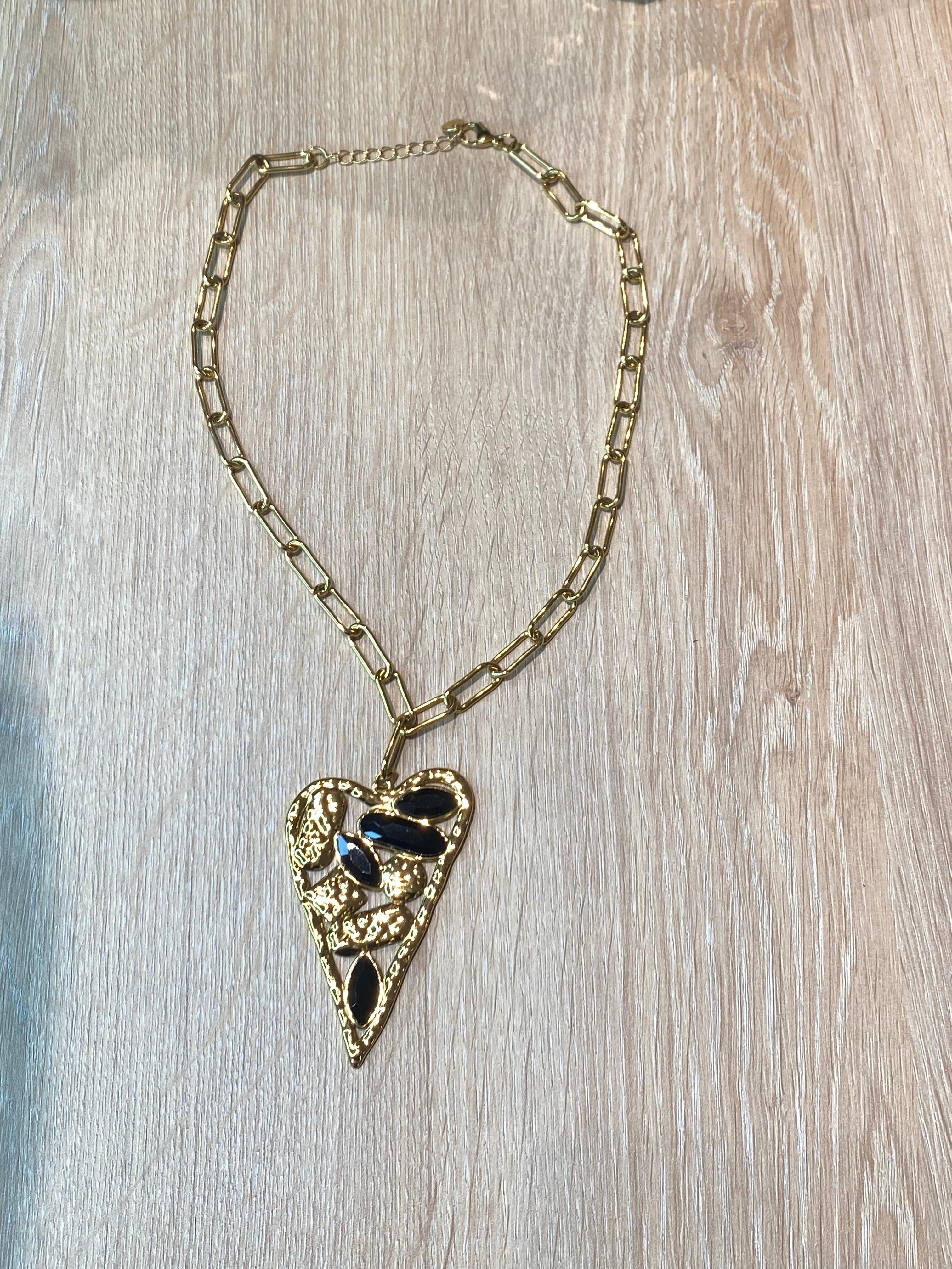 Gargantilla corazón