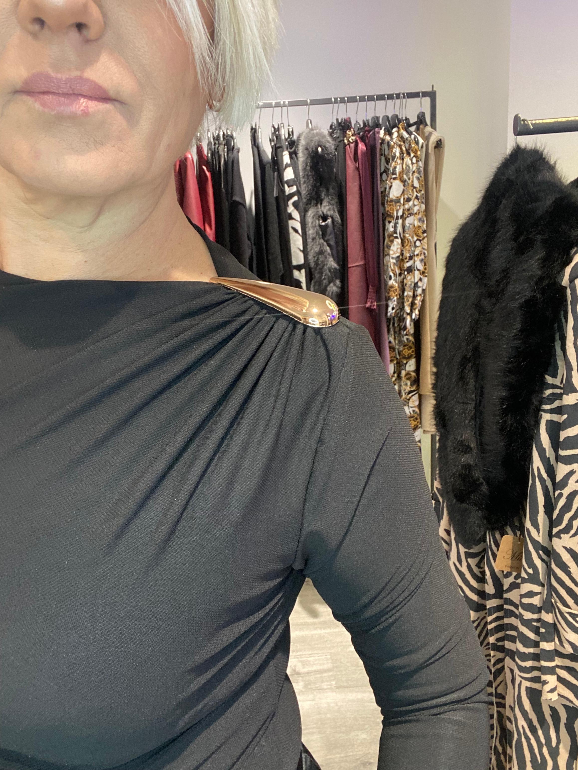 Top Body Martina - Elegancia Ajustada Boho-Luxe