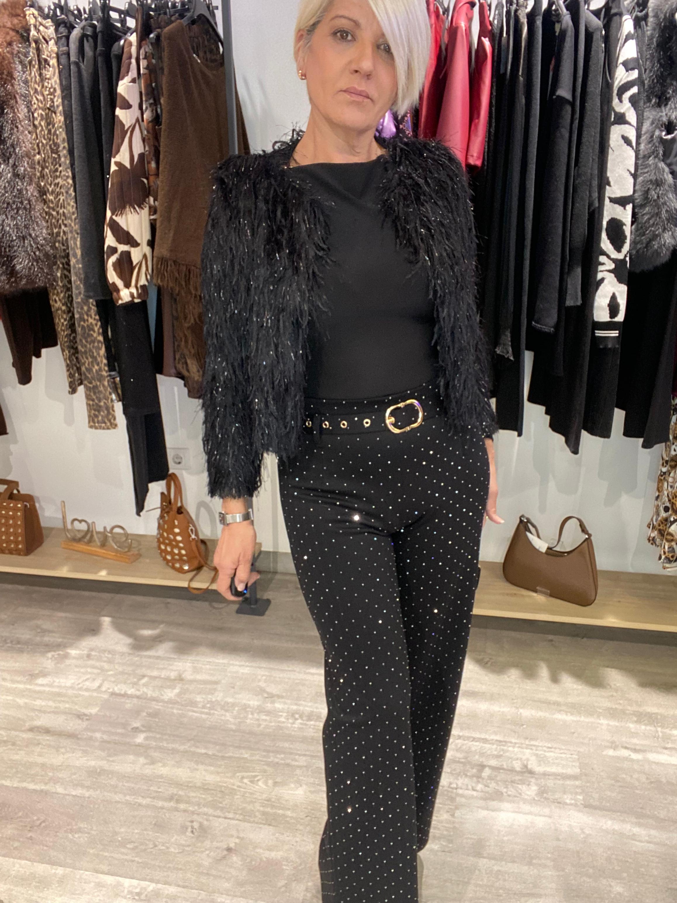 Chaqueta Ariana - Estilo Versátil Boho-Chic Talla S/M