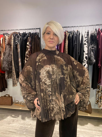 Camisa Mariví Marrón - Elegancia en Tono Tierra