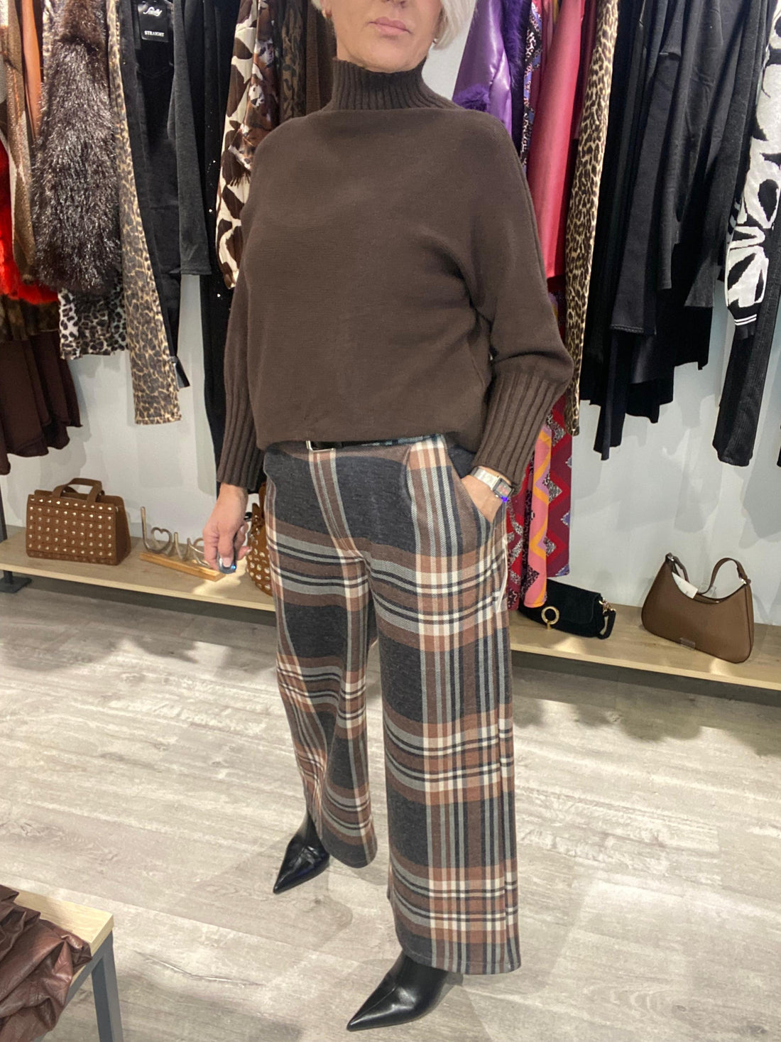 Pantalón Andrea - Versatilidad Boho-Luxe Talla Única 36-44