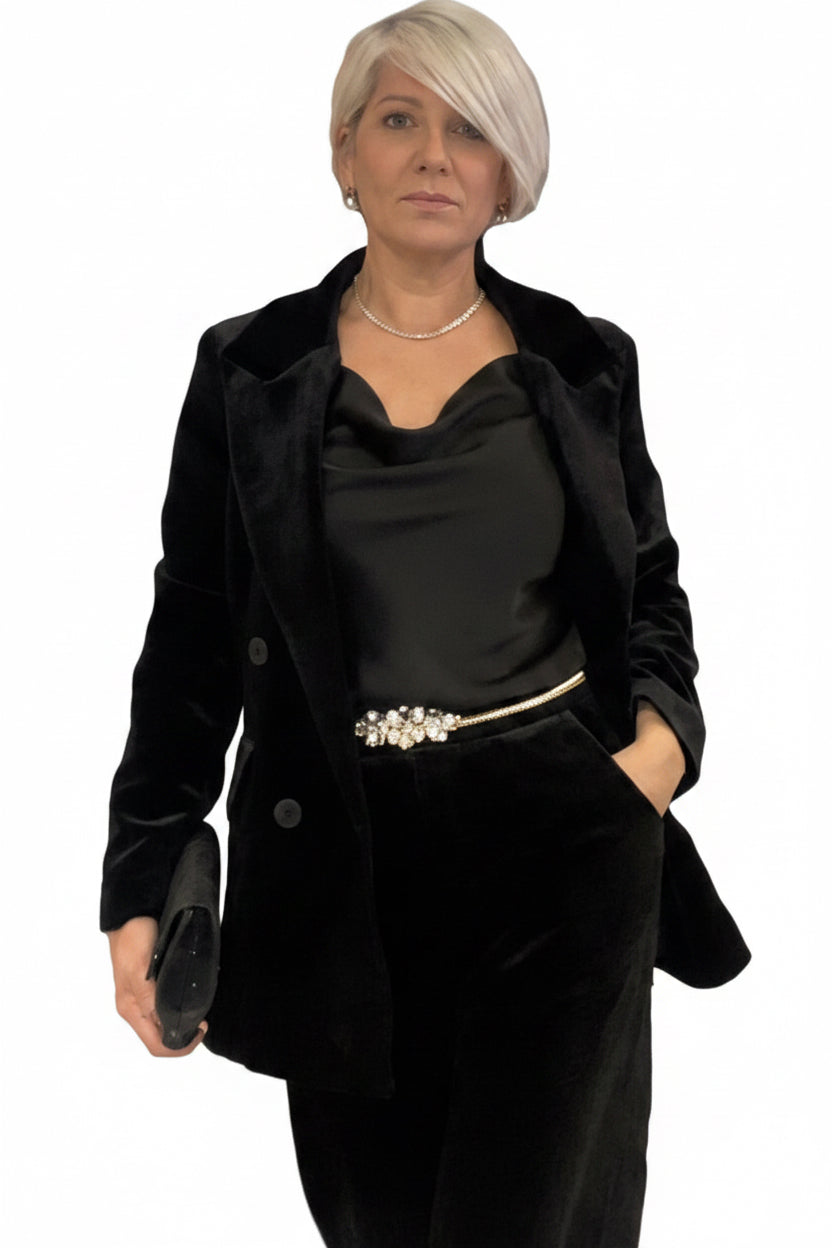 Traje Terciopelo Gina