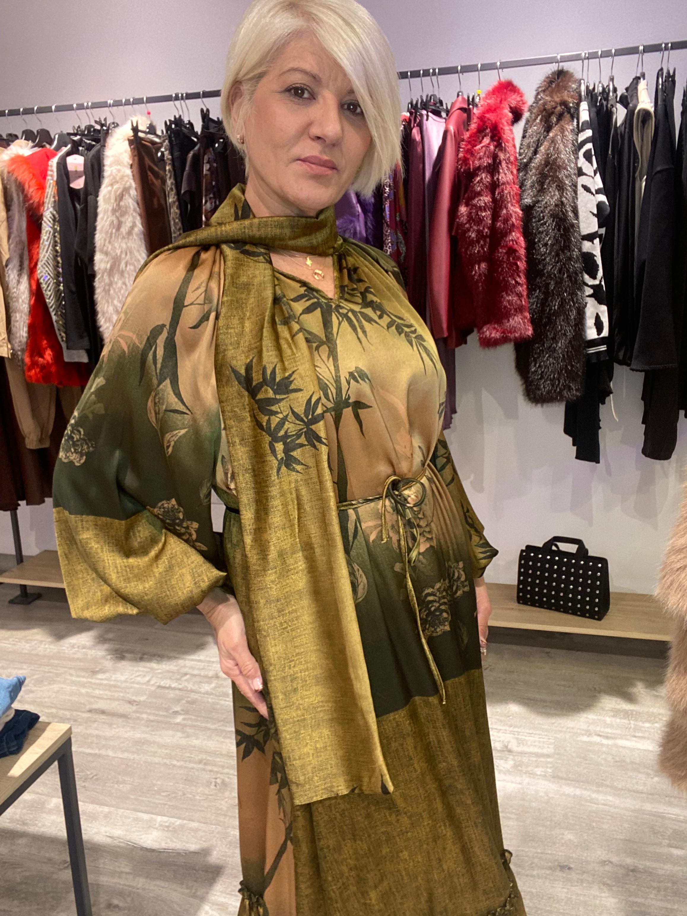 Vestido Boho Saona - Elegancia Bohemia Talla Única 38-52