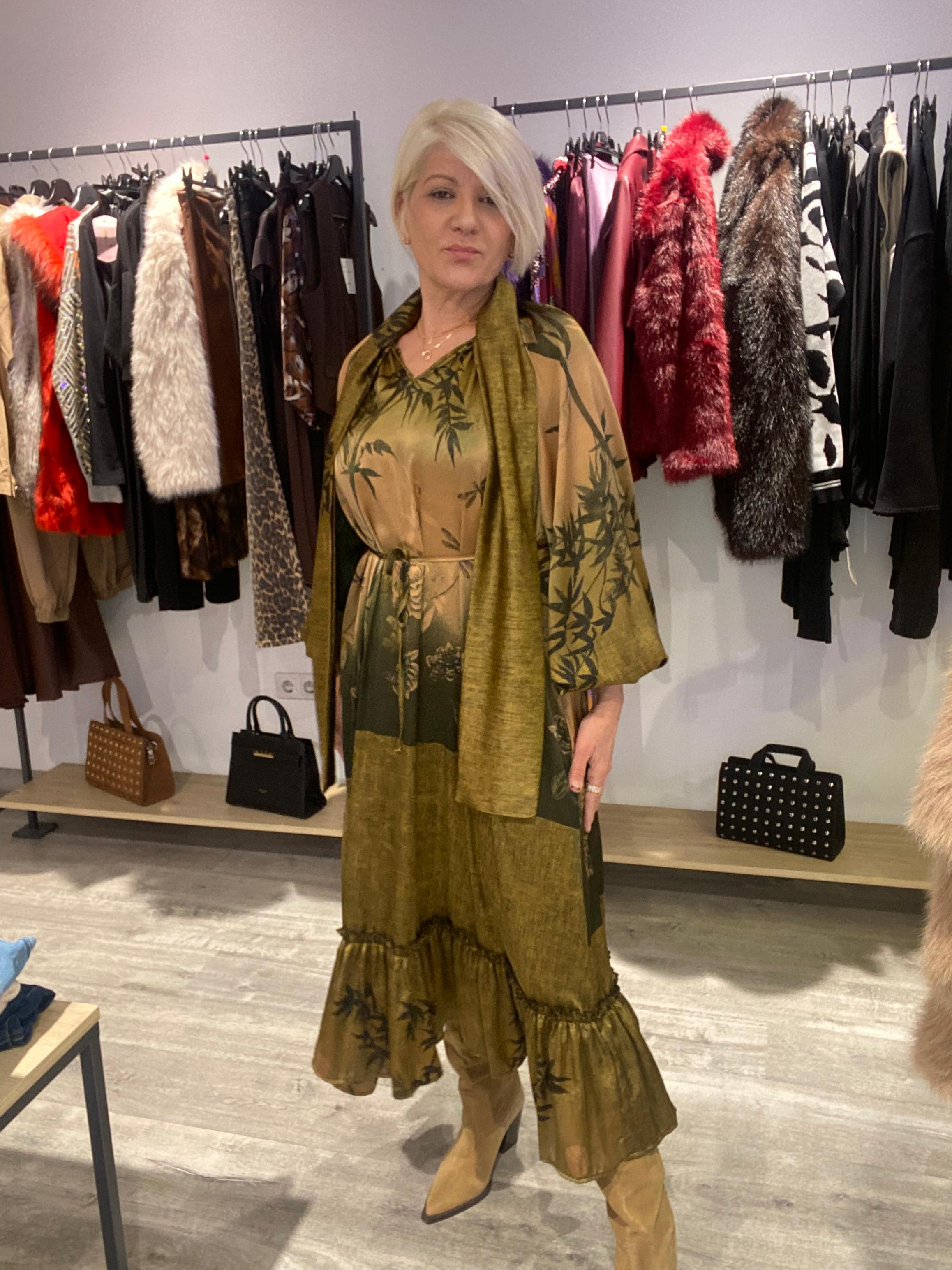 Vestido Boho Saona - Elegancia Bohemia Talla Única 38-52