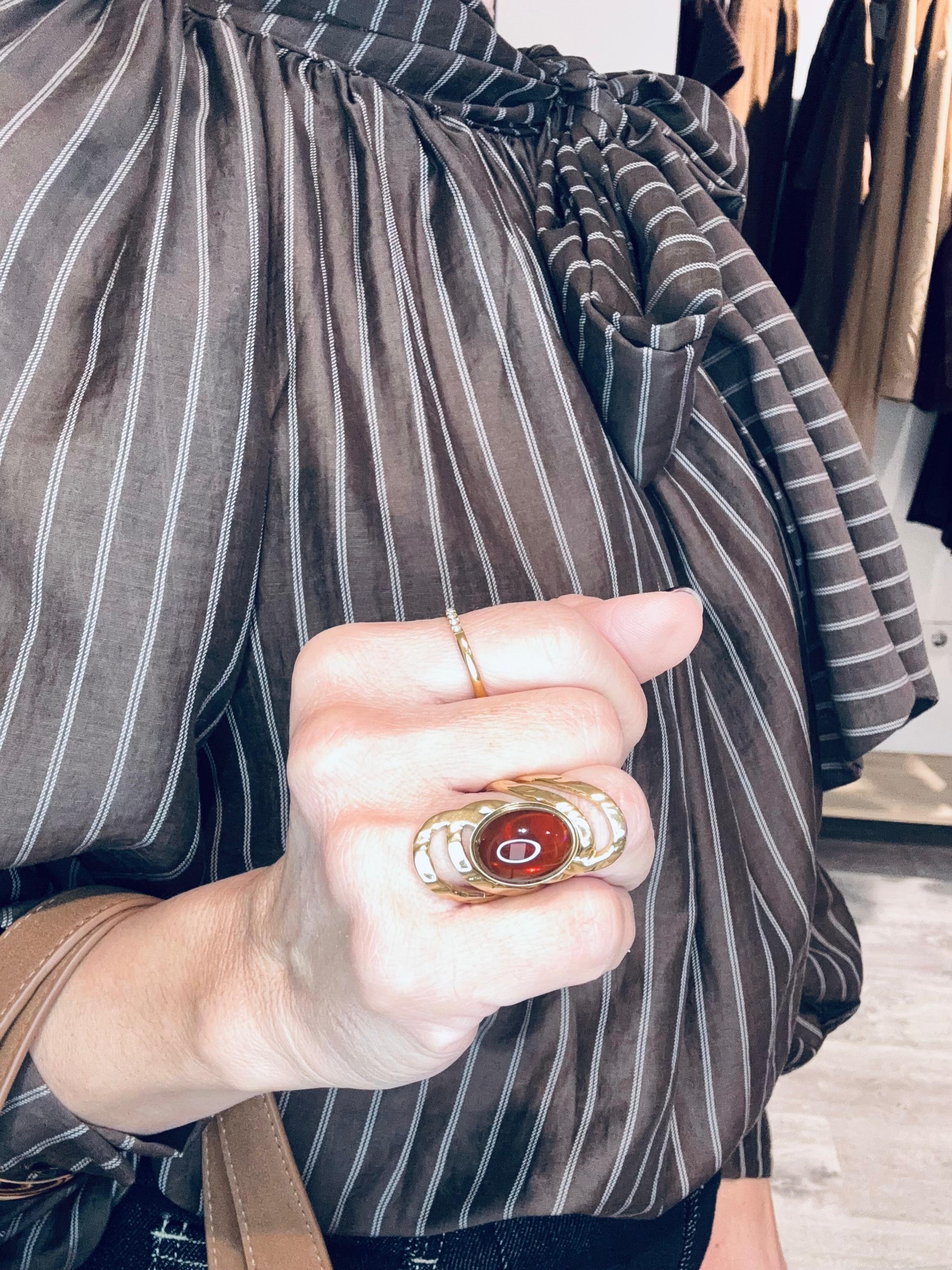 Anillo acero  abierto Túnez