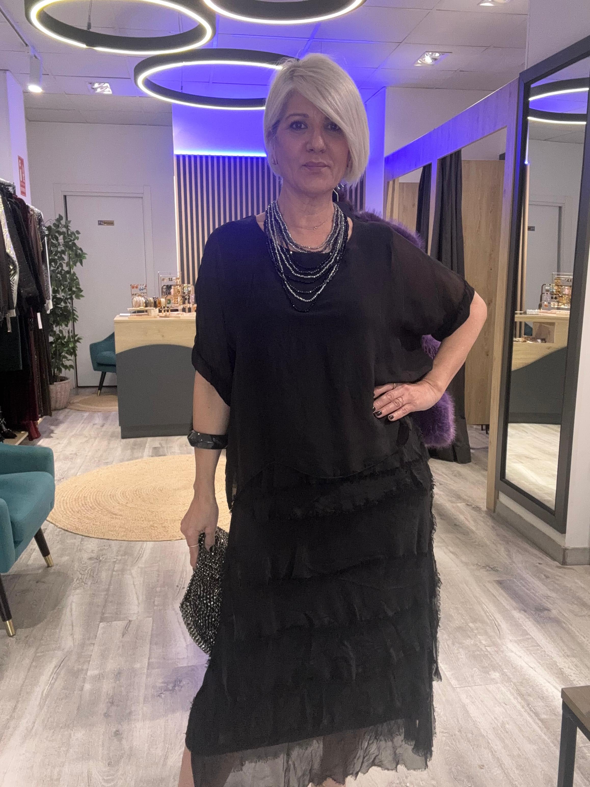 Vestido Adriana Negro