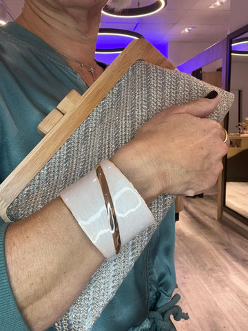 Brazalete acero Mía