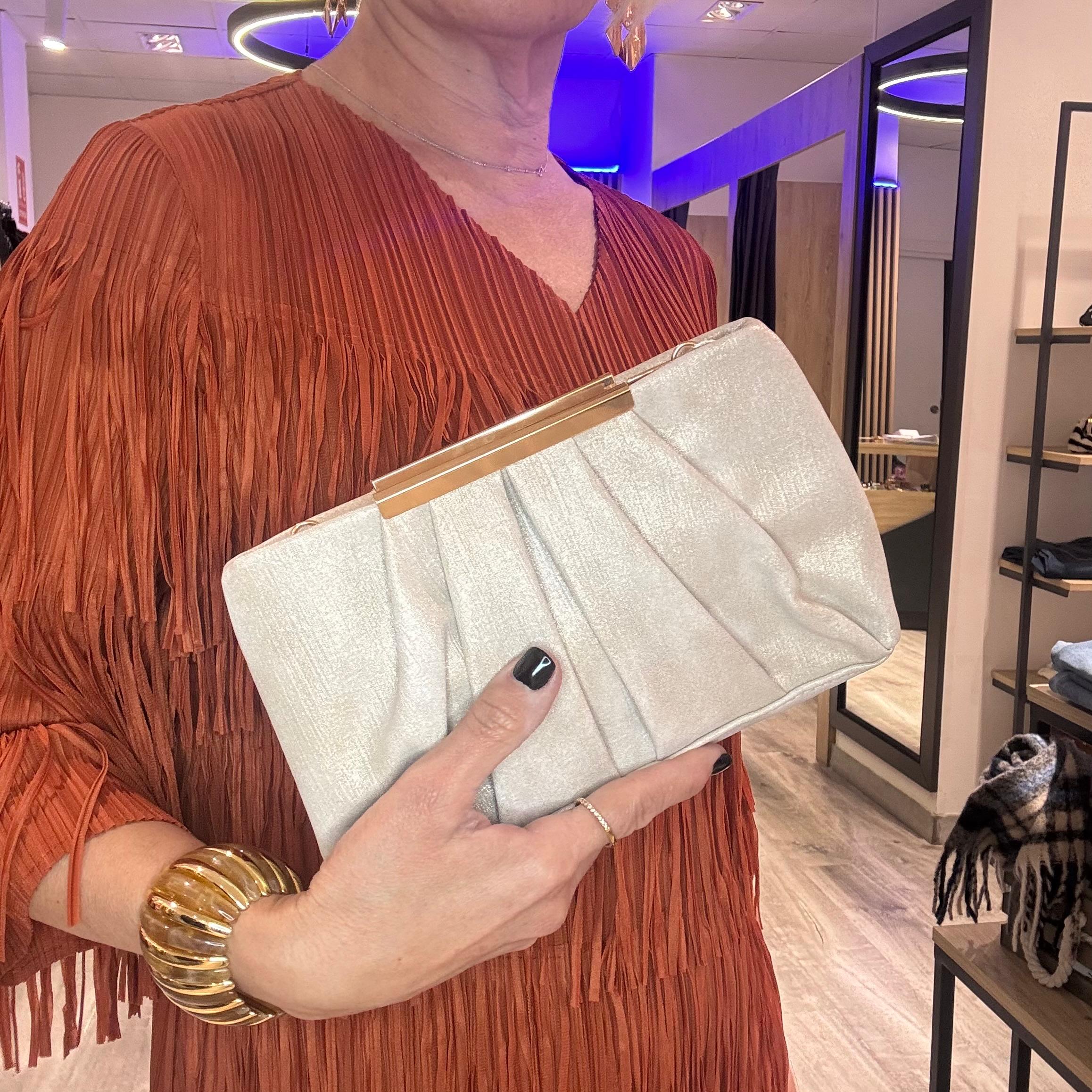 Cartera  Luna pliegues