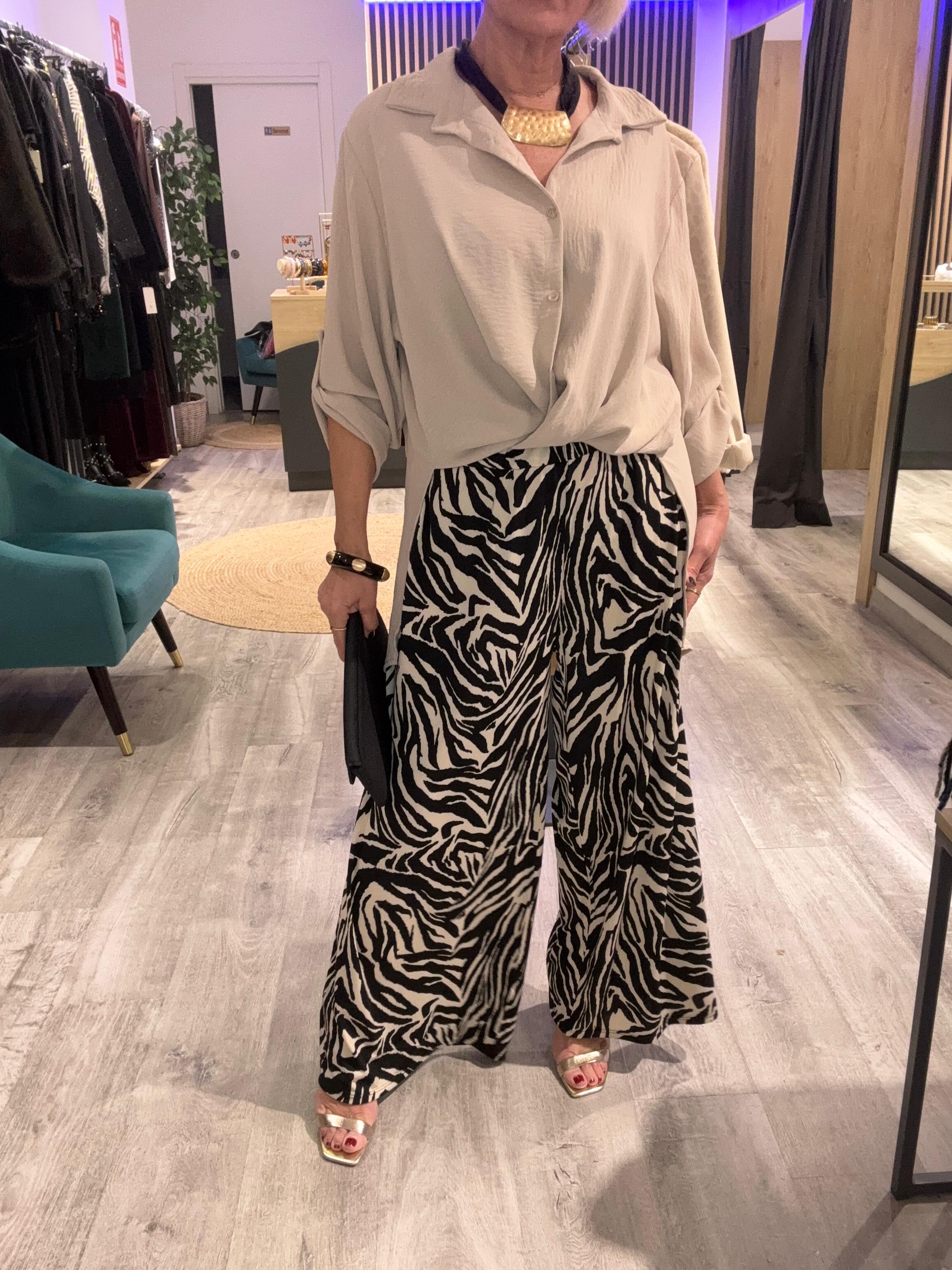 Pantalón zebra