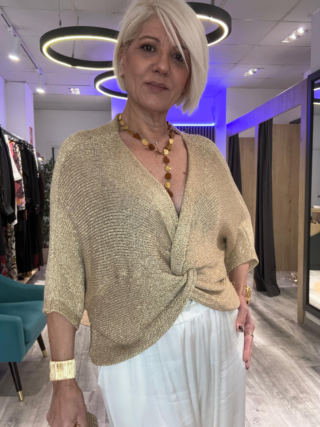 Jersey hilo dorado Nudo