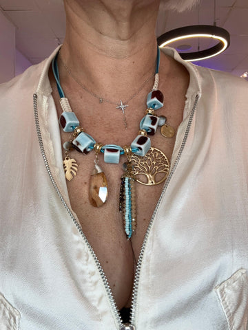 Collar  Playa  acero