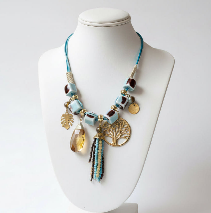 Collar Tíbet acero
