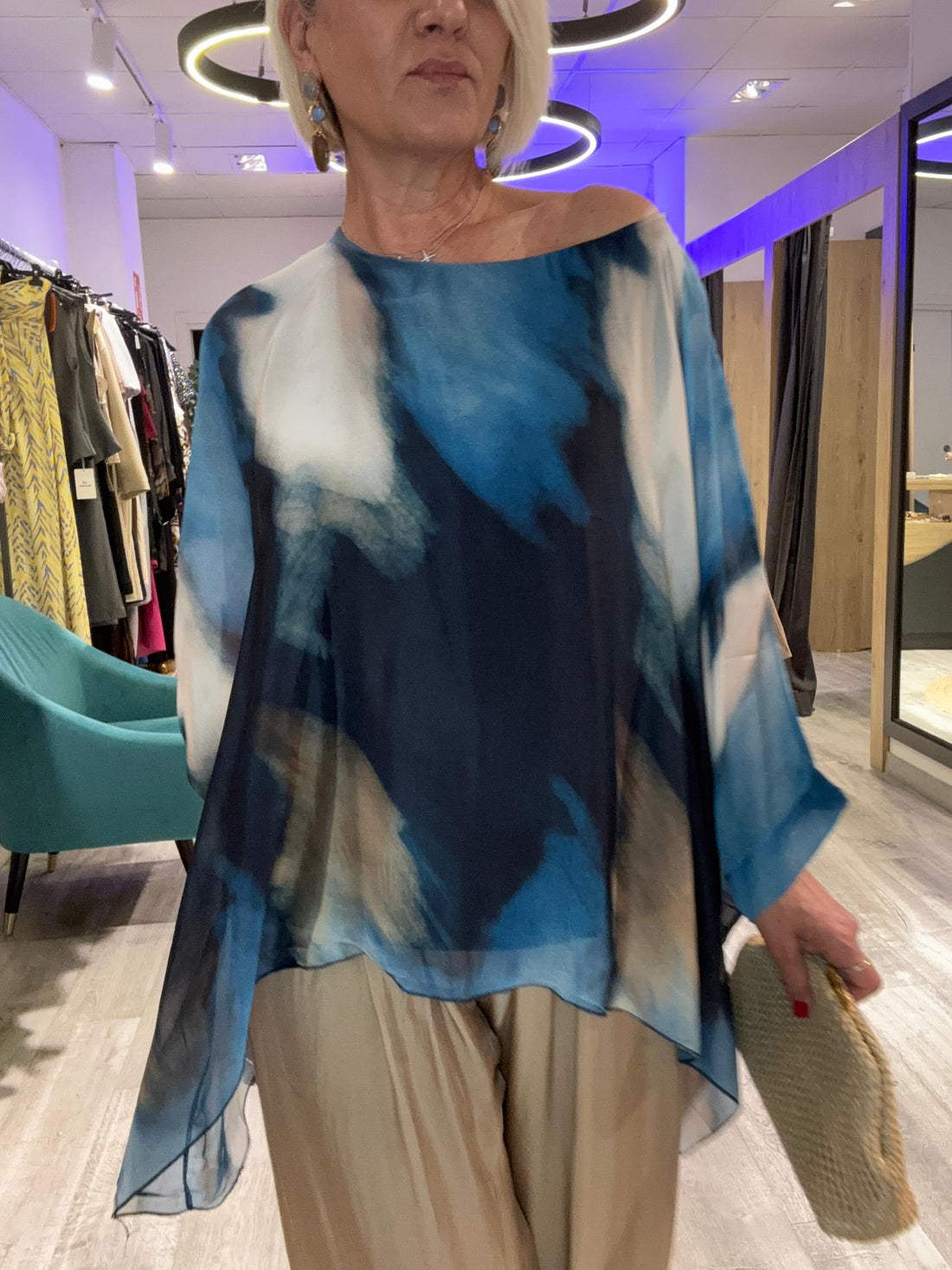 Conjunto seda Amazona