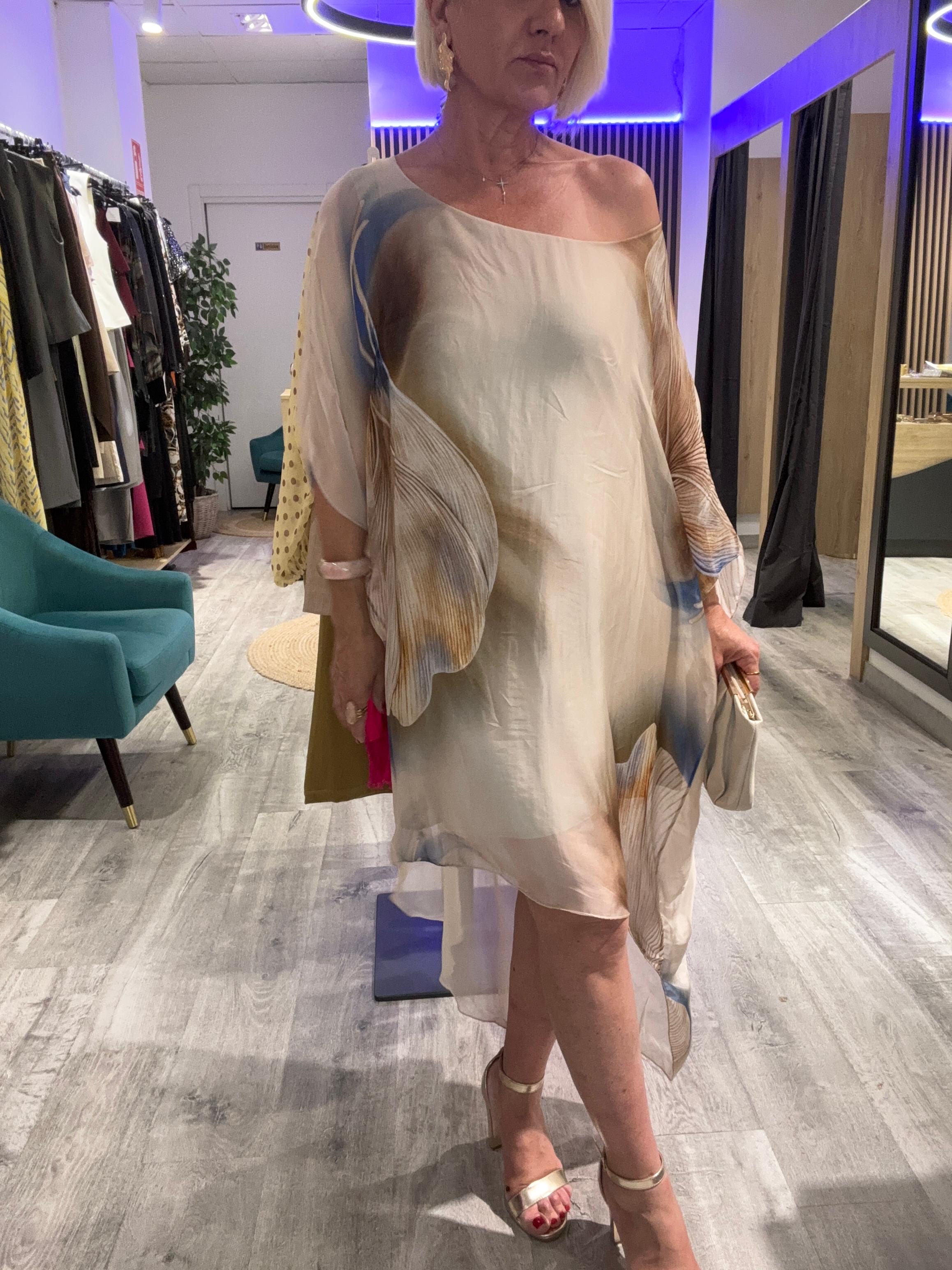 Vestido seda Tulum