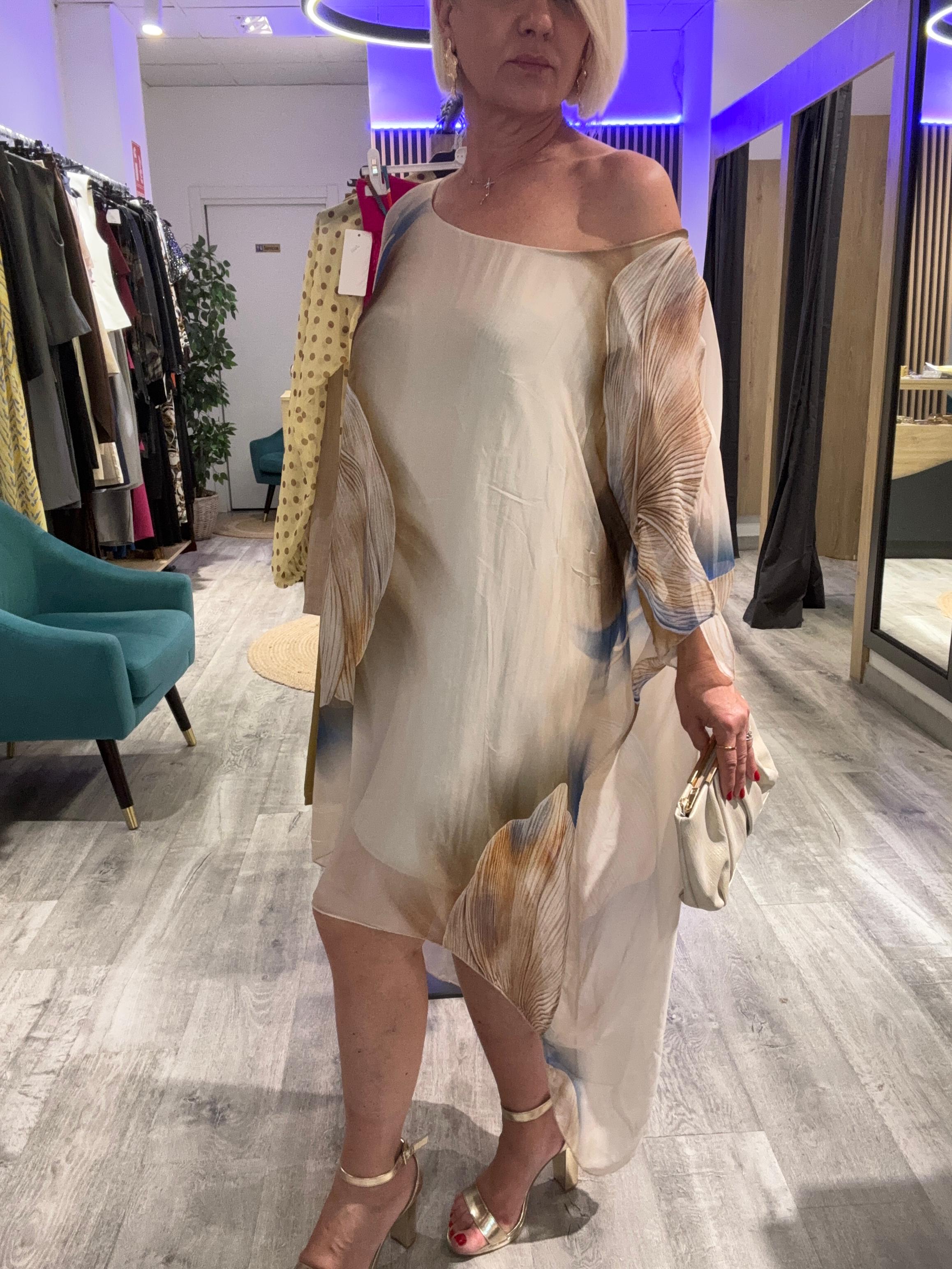 Vestido seda Tulum