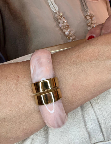 Pulsera abierta acero