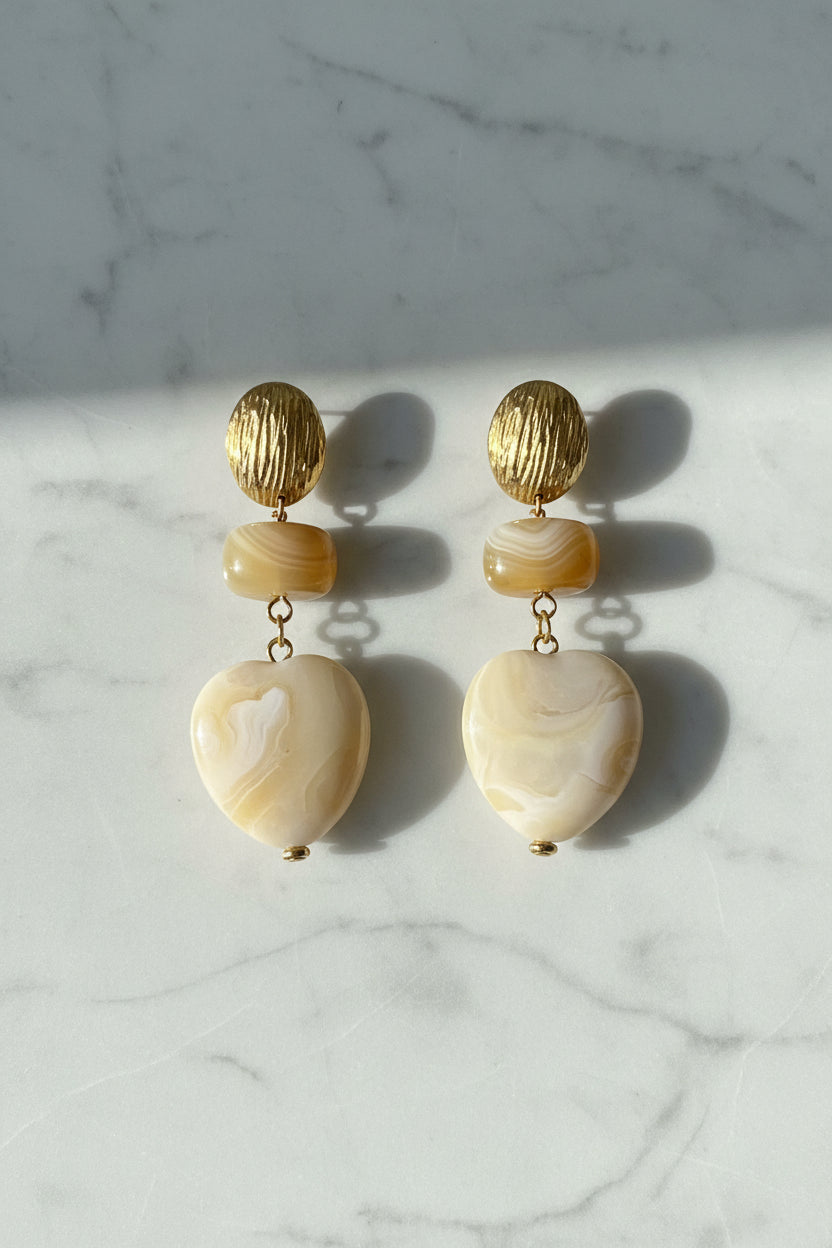 Pendientes acero tibet