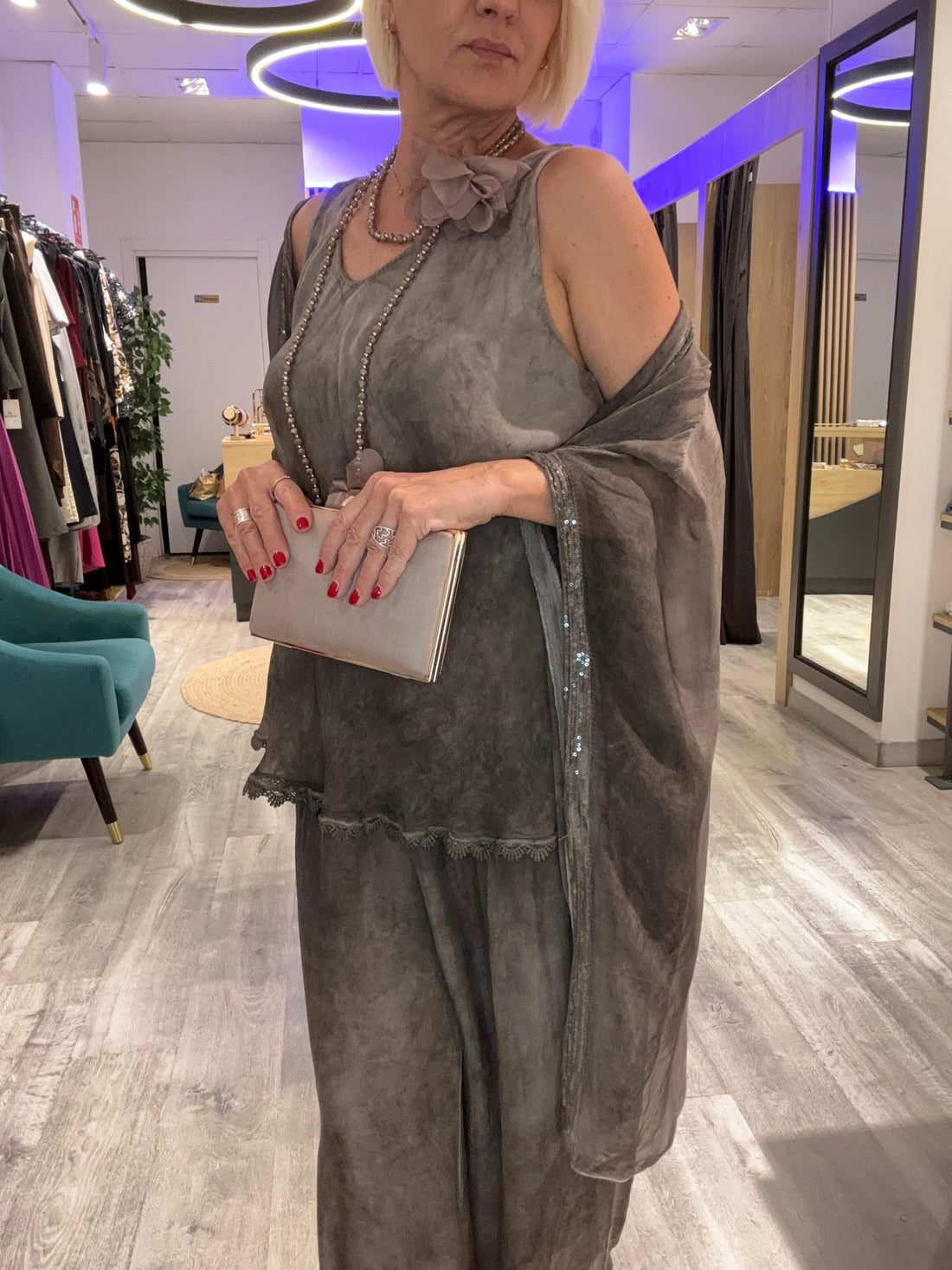 Conjunto seda Safhir