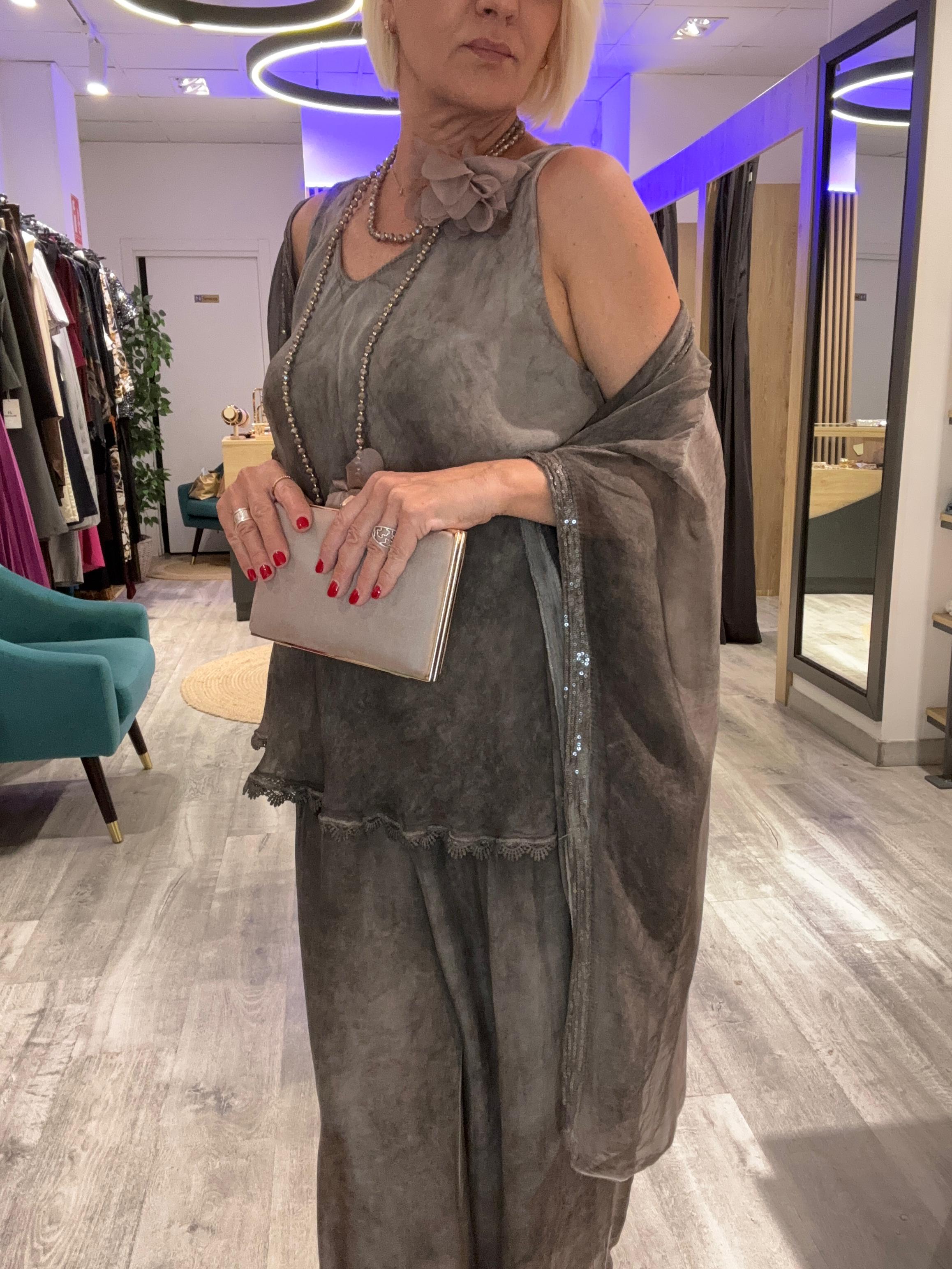 Conjunto seda Safhir