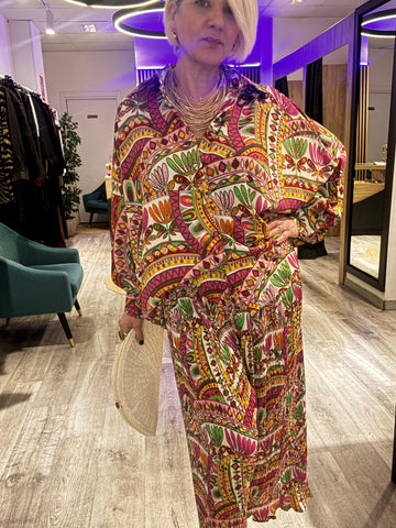 Conjunto pantalon y blusa Miami