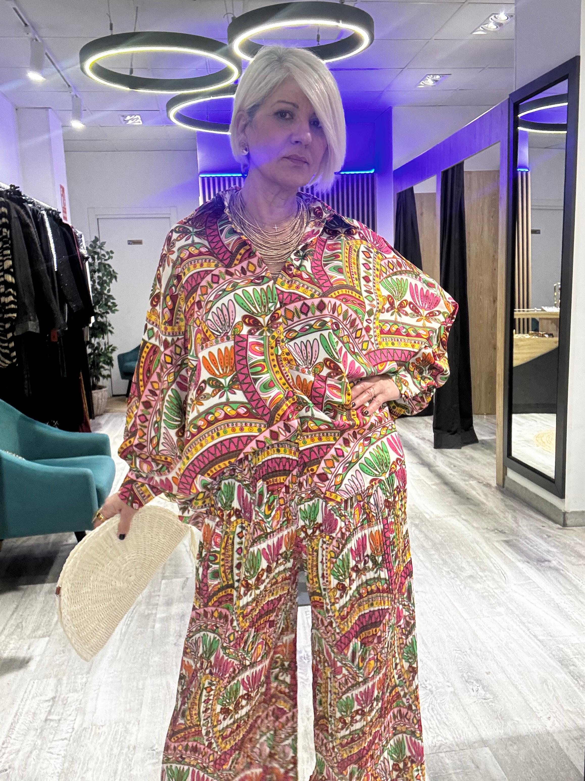 Conjunto pantalon y blusa Miami