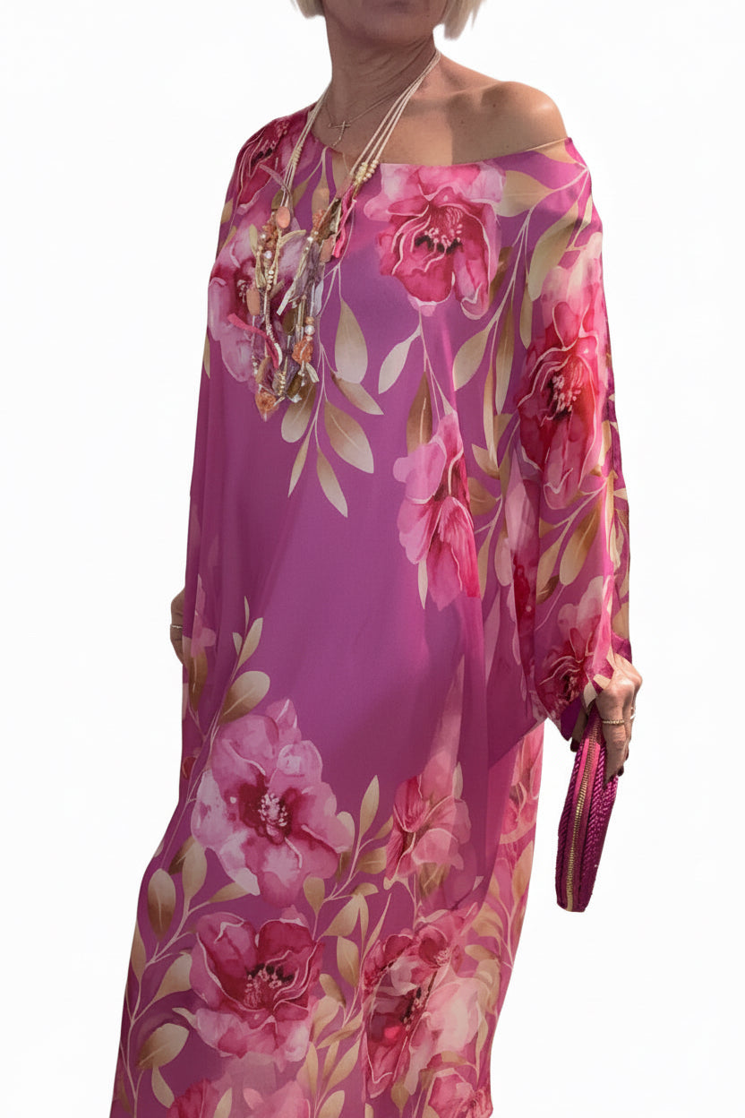 Vestido seda Vadella