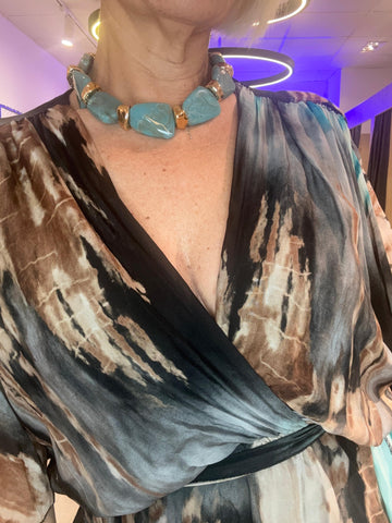 Vestido  seda Talamanca