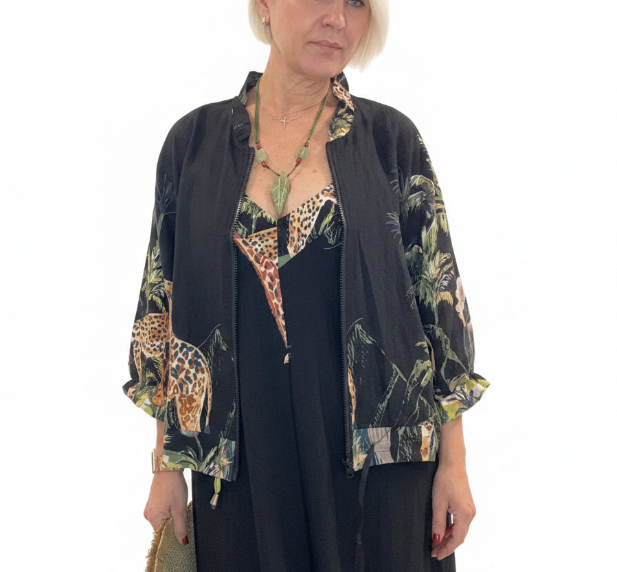 Conjunto Mono y Bomber Zuri