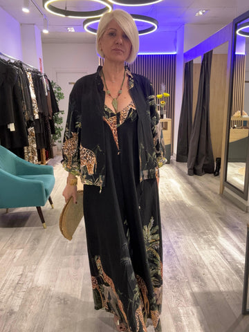 Conjunto Mono y Bomber Zuri