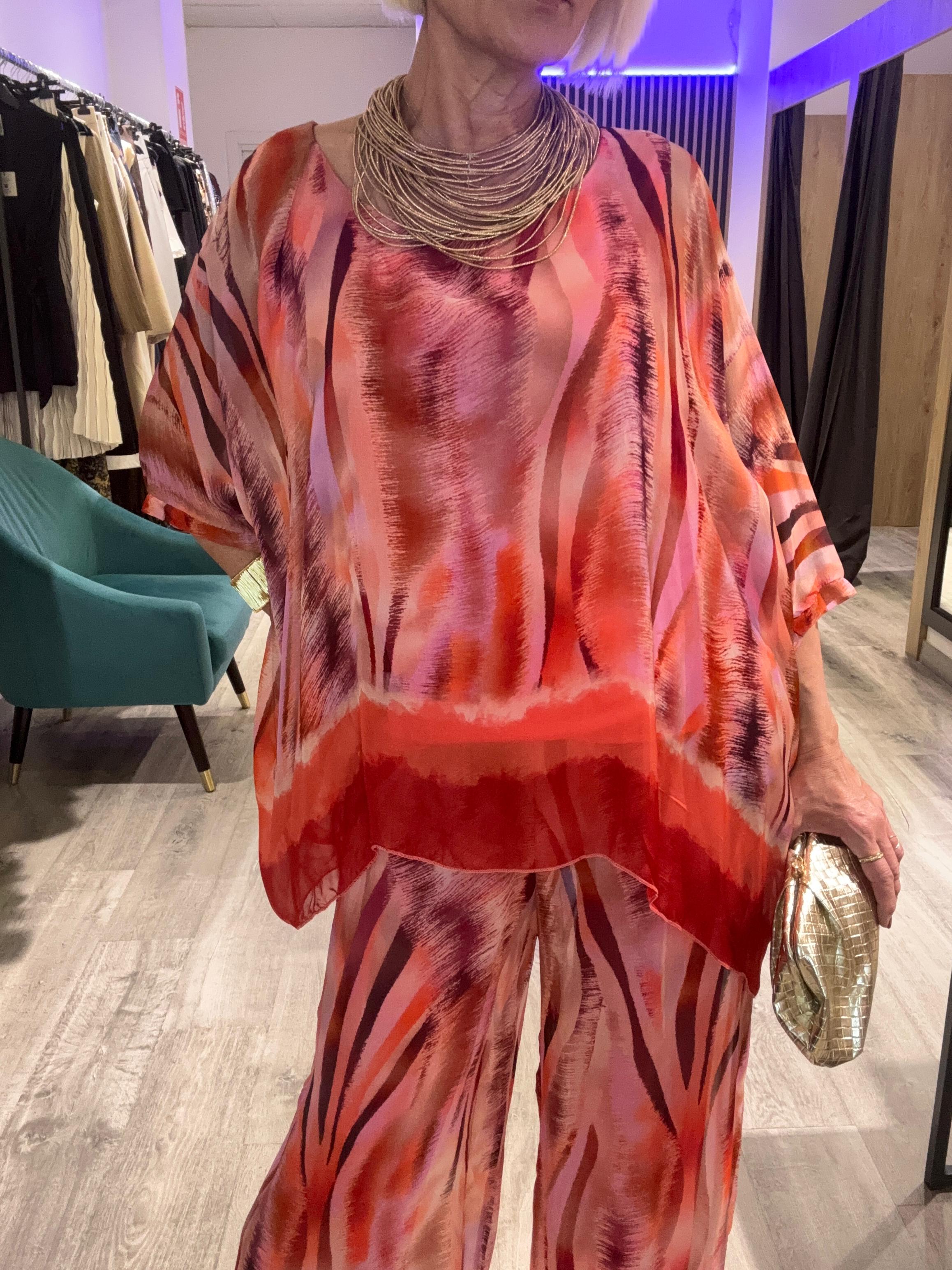 Conjunto seda Lia