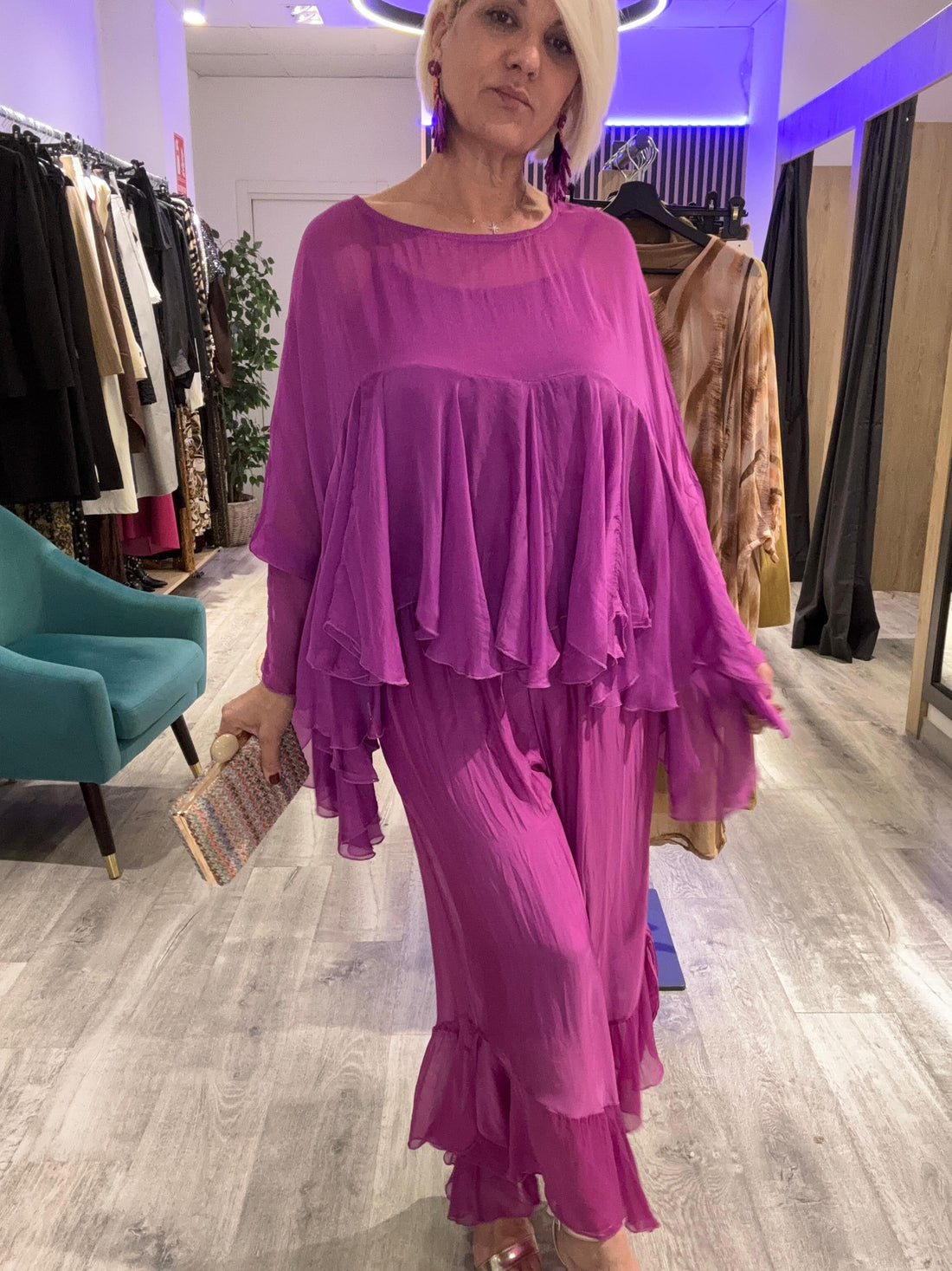 Conjunto Valeria color Bugambilla