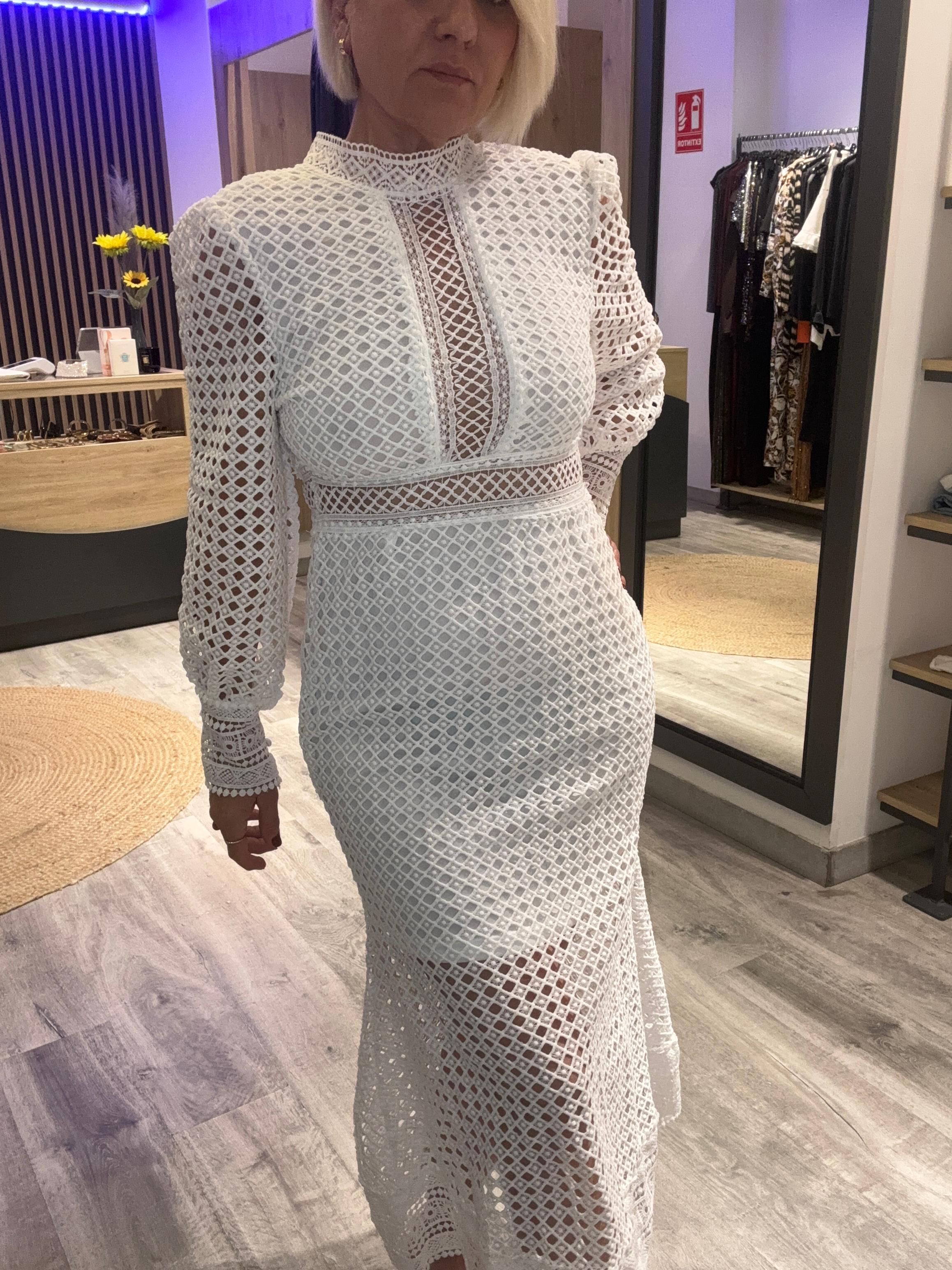 Vestido Saona color Blanco