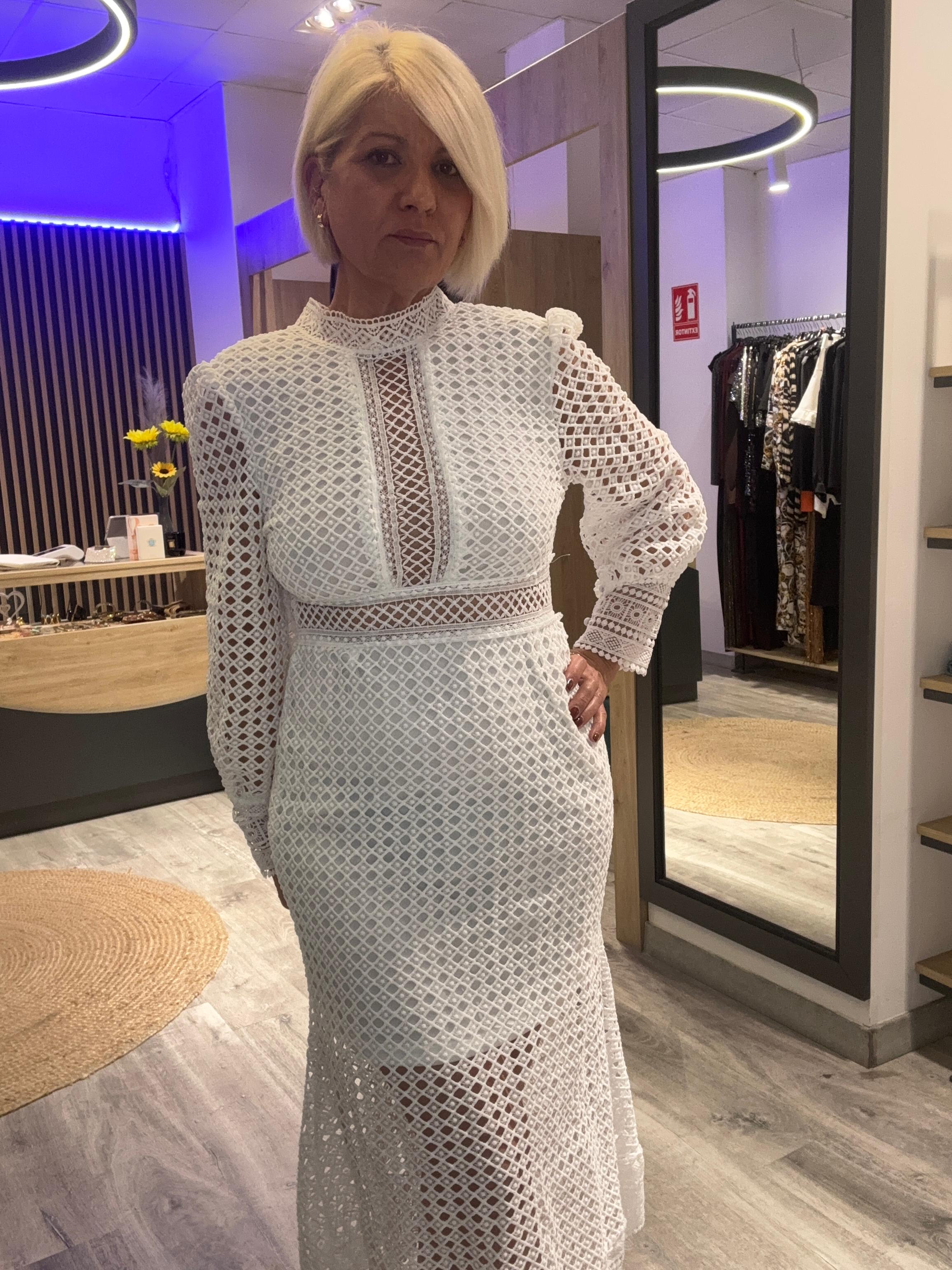 Vestido Saona color Blanco