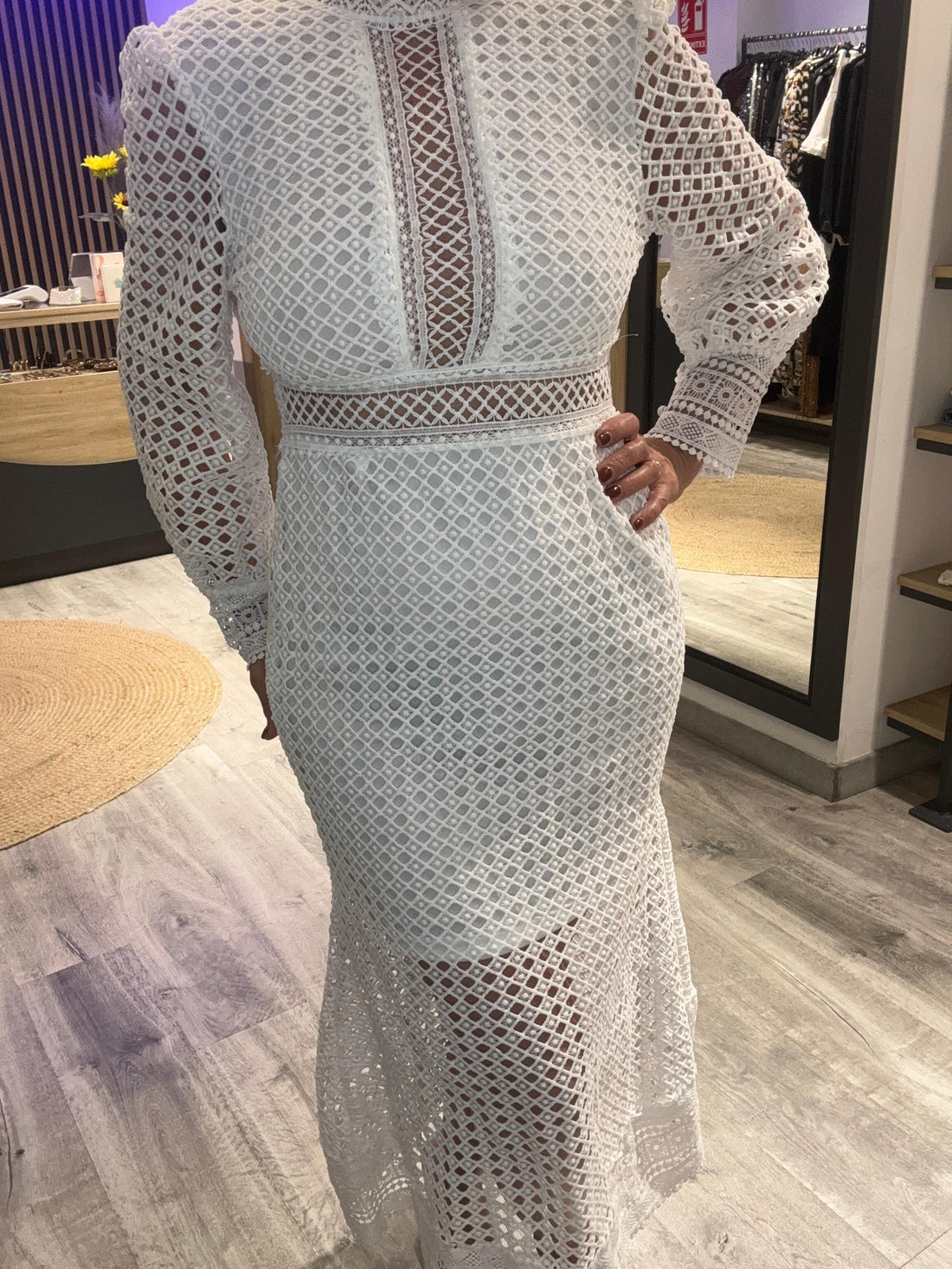Vestido Saona color Blanco