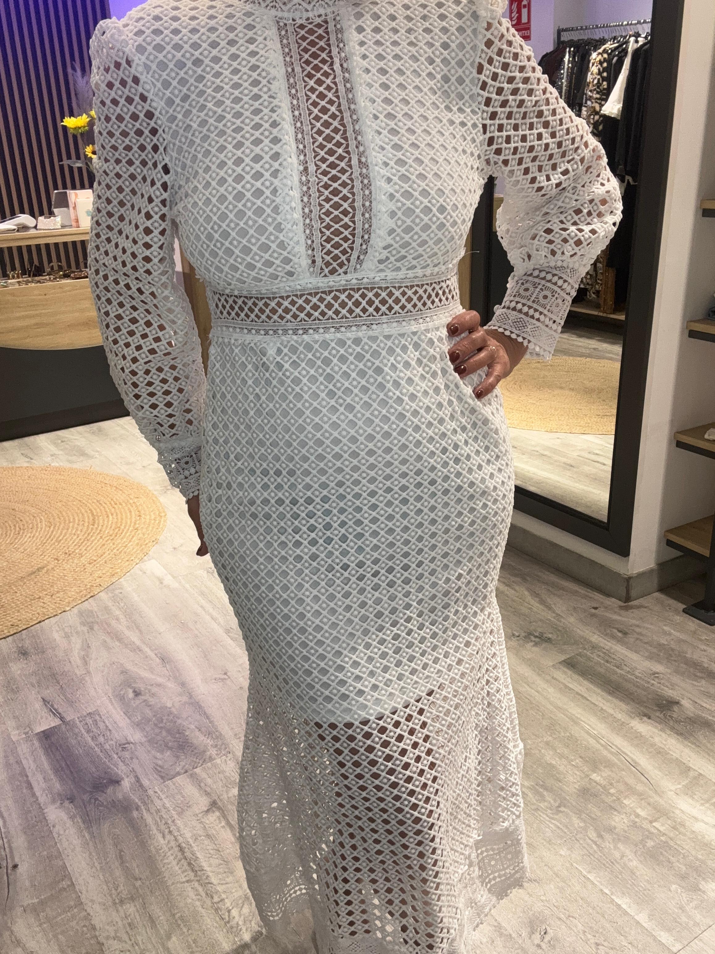 Vestido Saona color Blanco