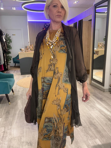 Vestido seda África