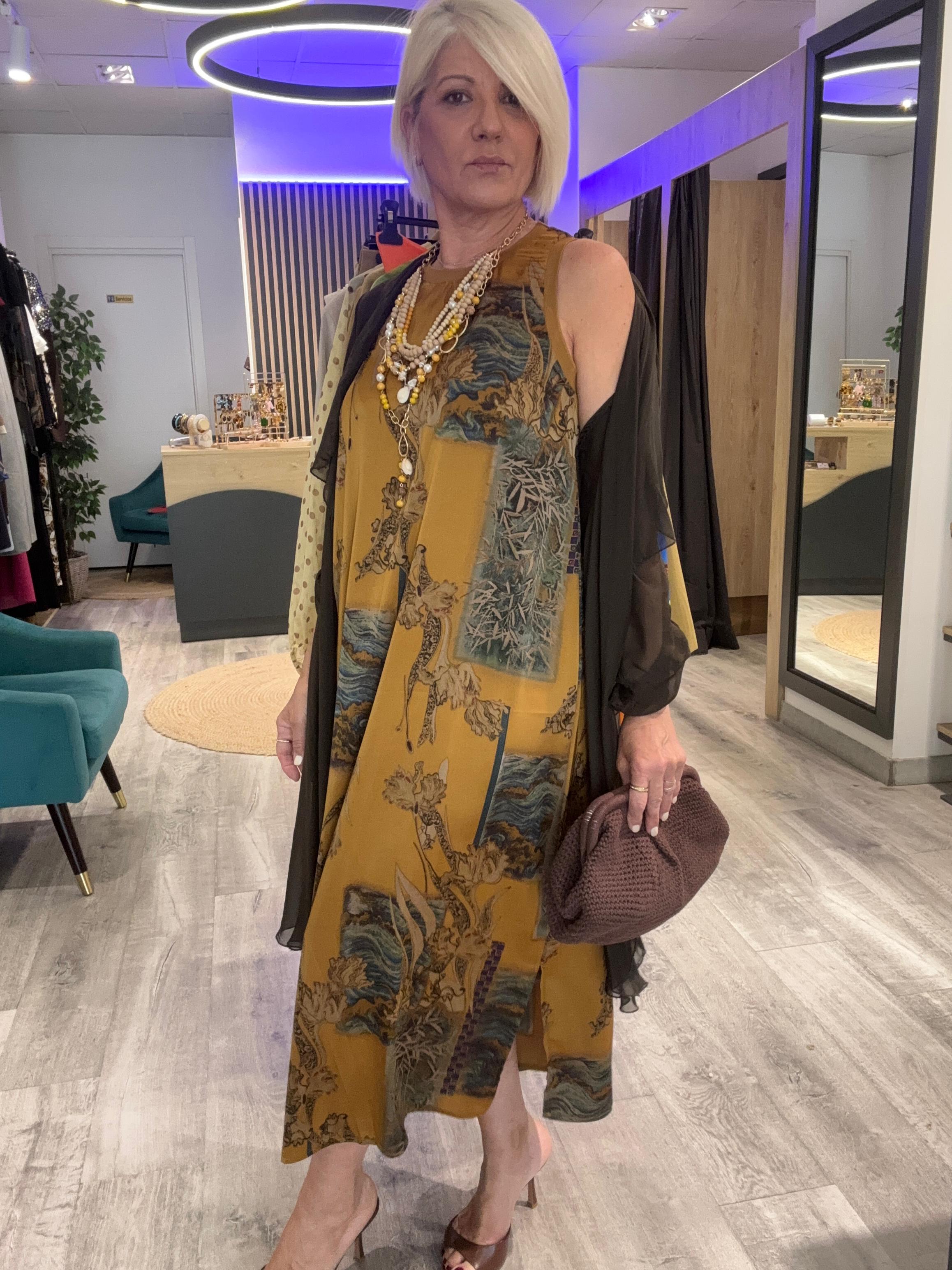 Vestido seda África