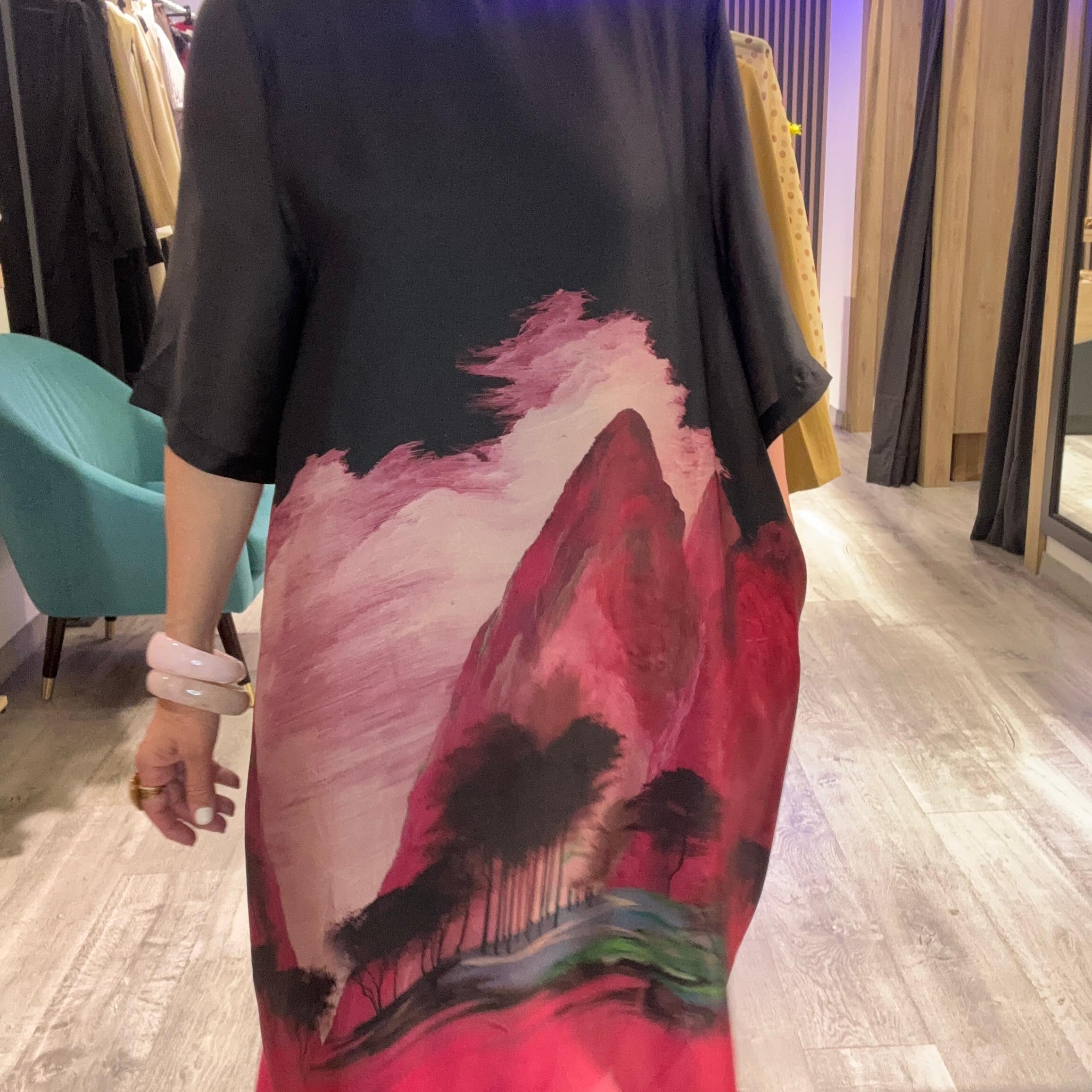Vestido Sade rosa