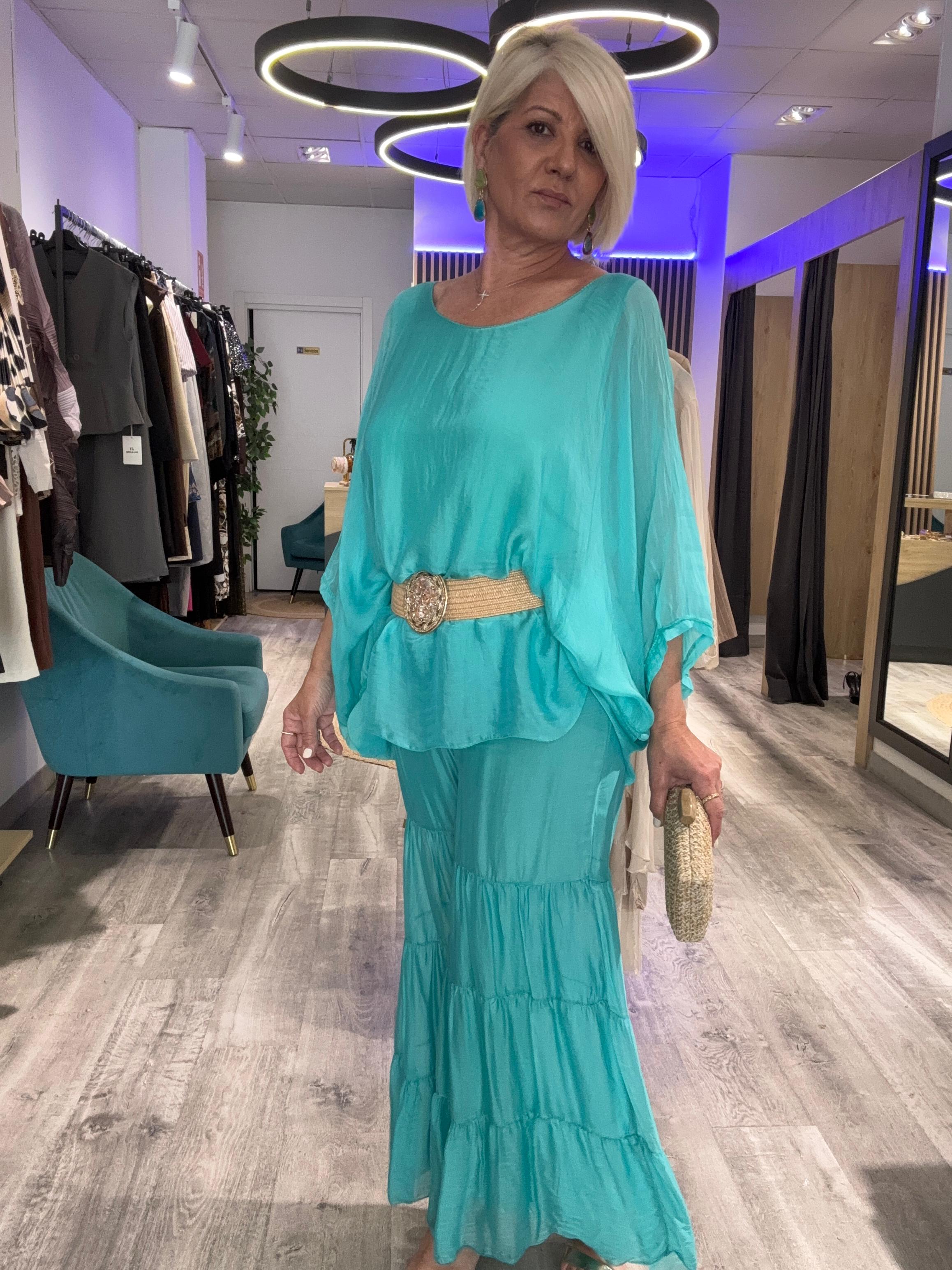 Conjunto seda Espalmador