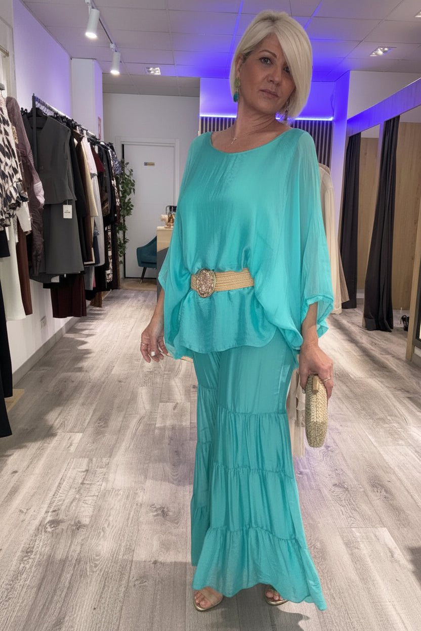 Conjunto seda Espalmador