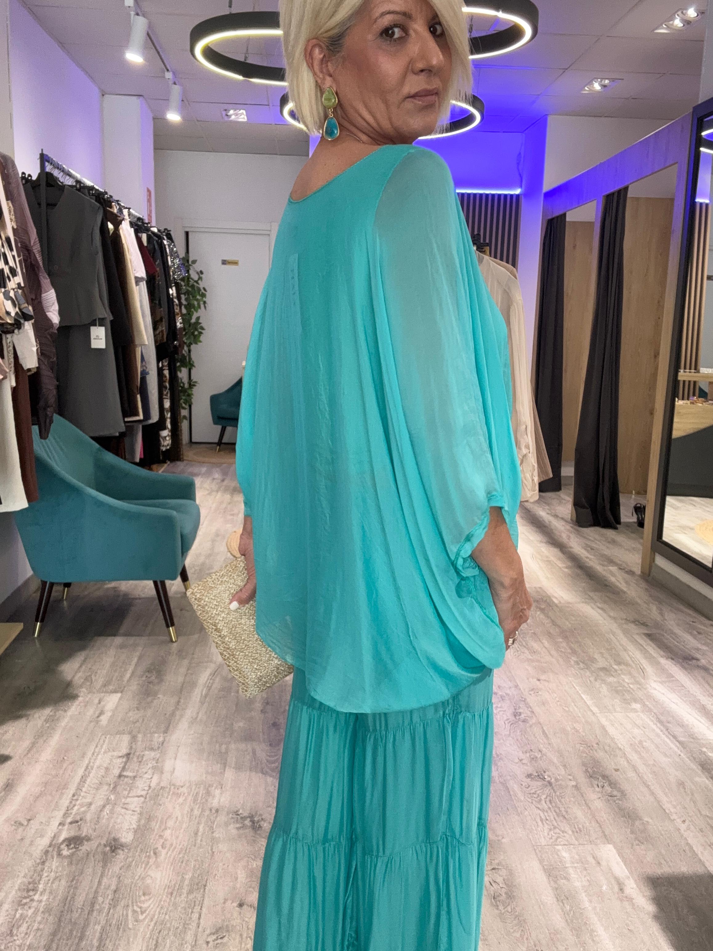 Conjunto seda Espalmador