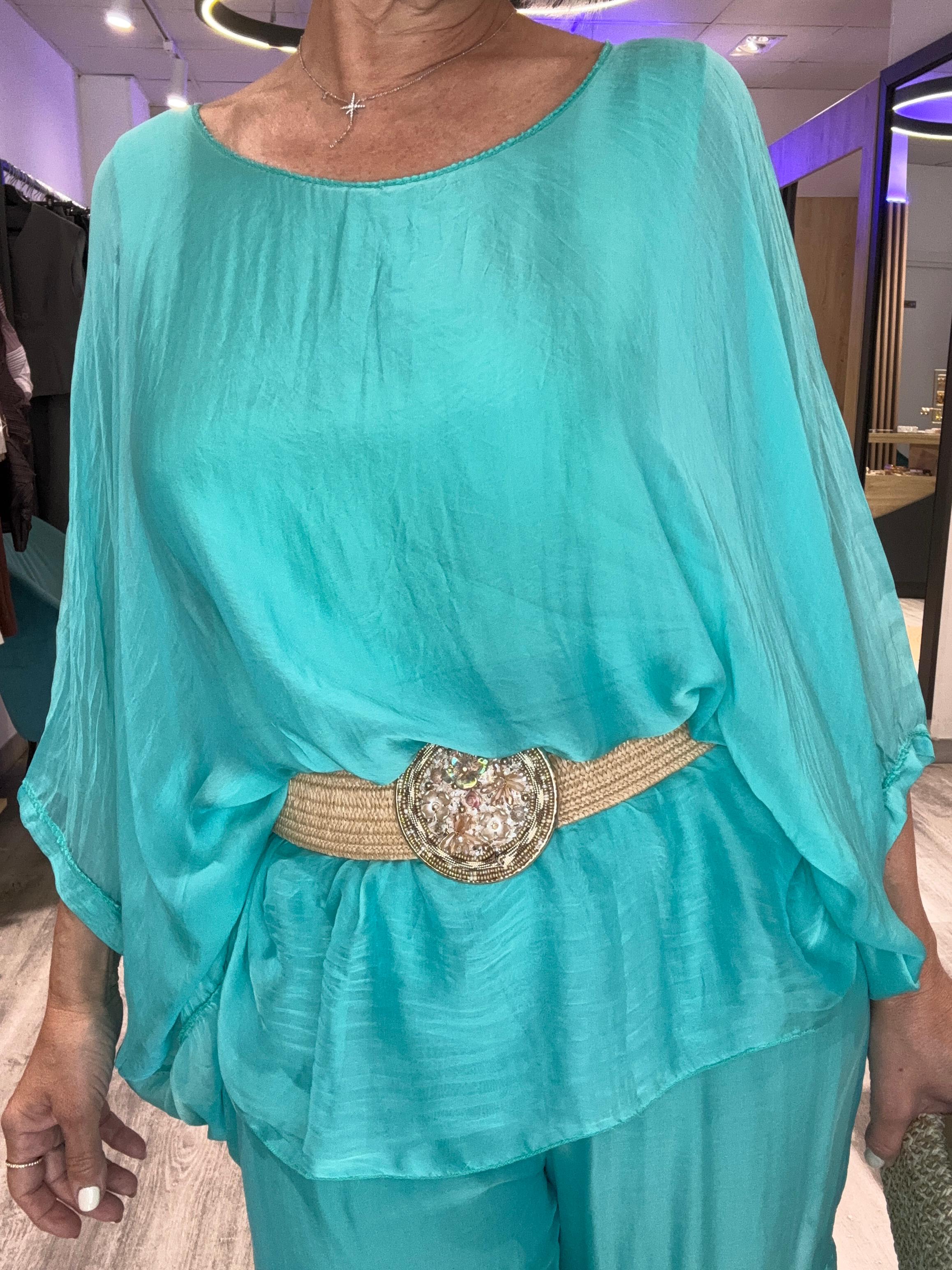 Conjunto seda Espalmador