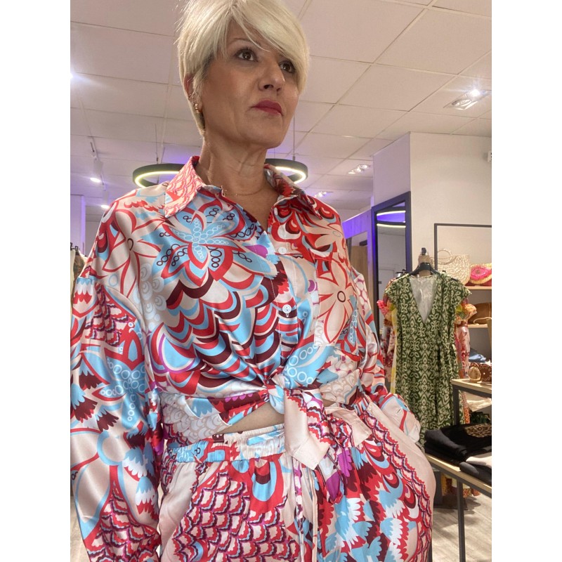 Camisa estampada