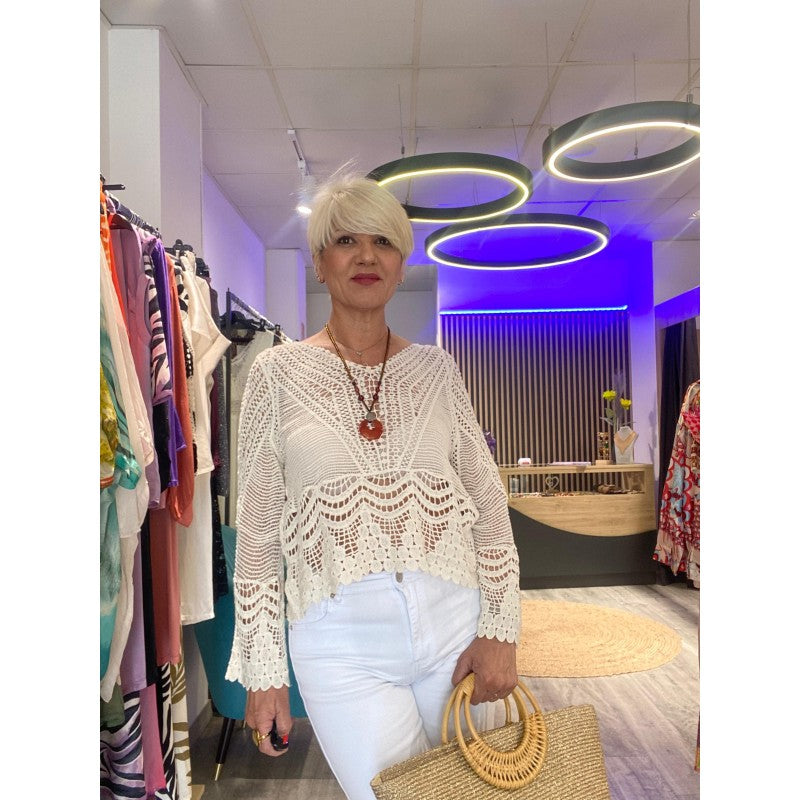 Jersey crochet mod Ibiza