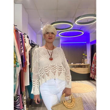 Jersey crochet mod Ibiza