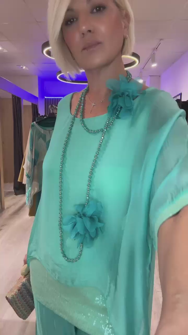 Conjunto seda Feme