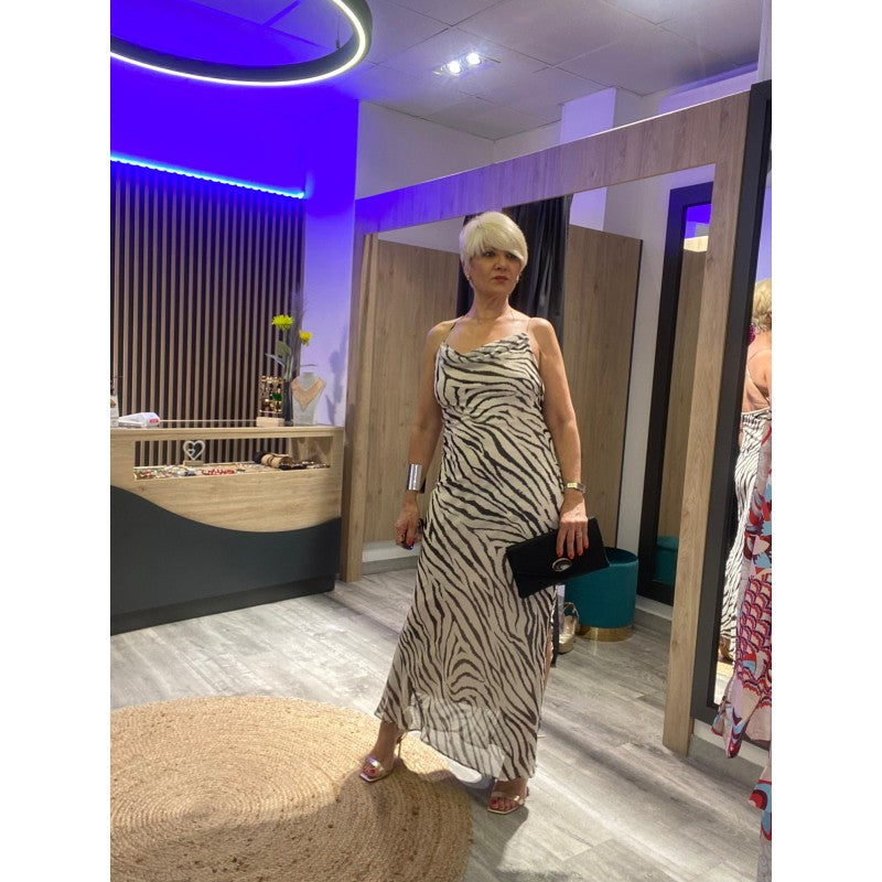 Vestido cebra